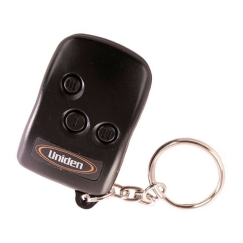 Uniden VS1600XR operating guide