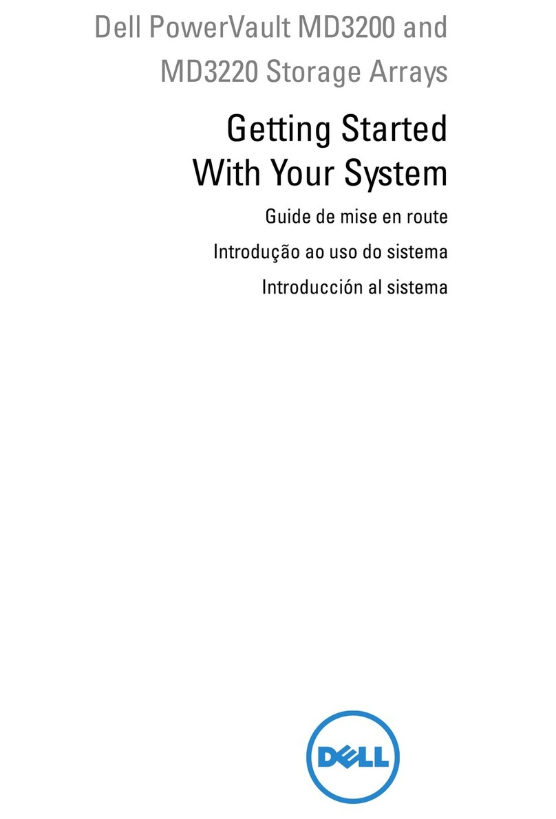 Dell PowerVault MD3200 Series User manual