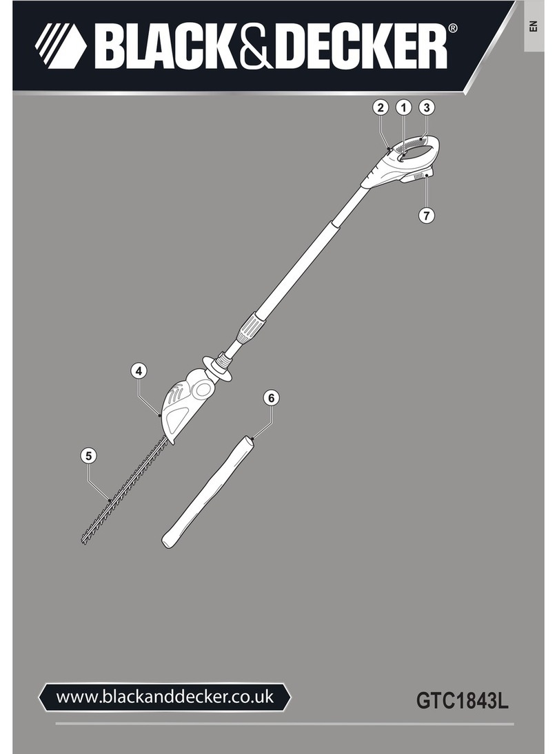 Black & Decker GTC1843L User manual