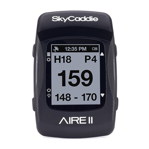 SkyCaddie Aire quick start guide