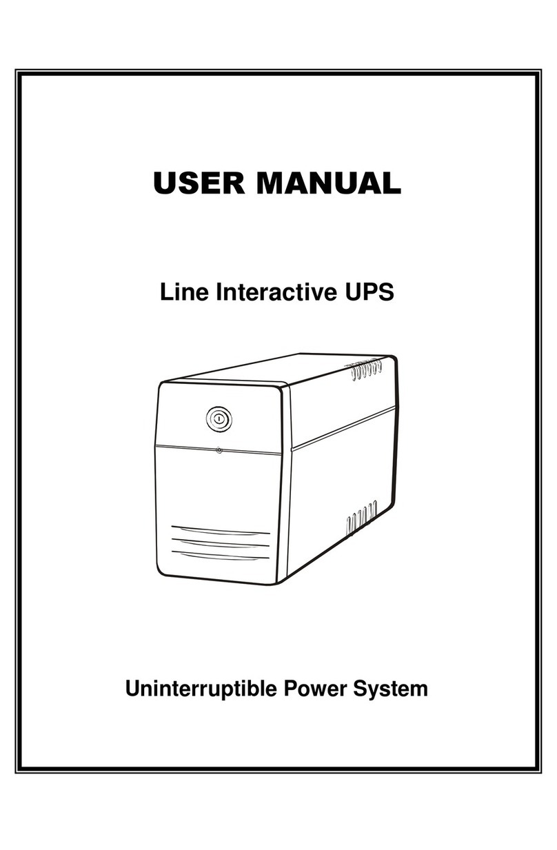 Uninterruptible Power System 400 User manual
