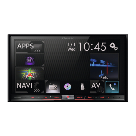 Pioneer AVIC-F60BT User manual