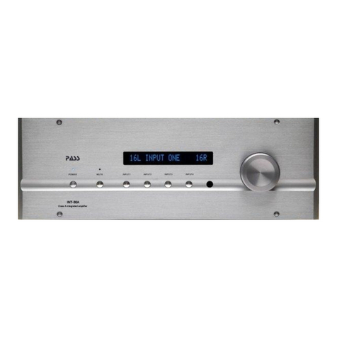 Pass INT-30A User manual