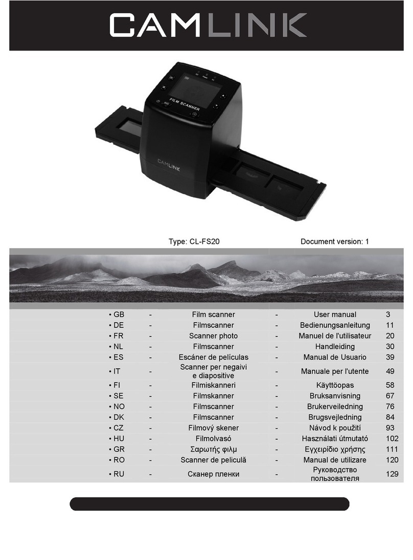 Camlink CL-FS20 User manual