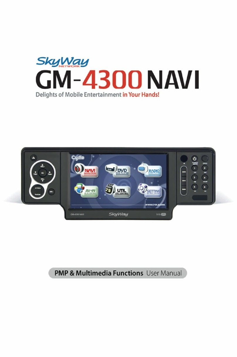 Sky Way GM-4300Navi user manual