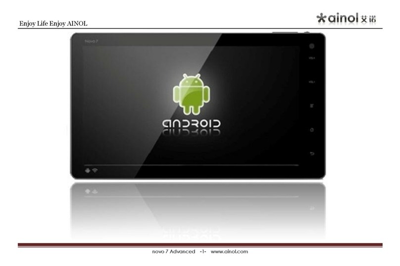 Ainol NOVO 7 Advanced user manual