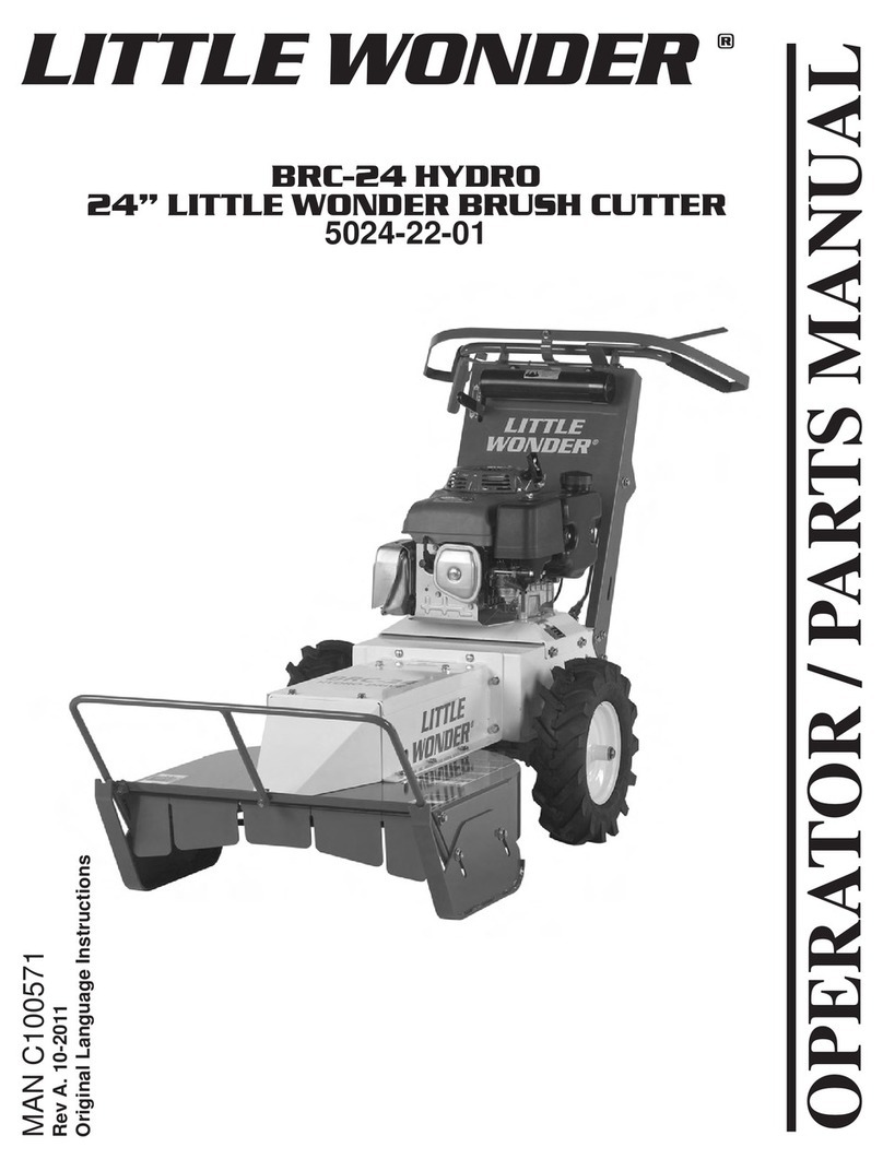 Little Wonder BRC-24 HYDRO User manual