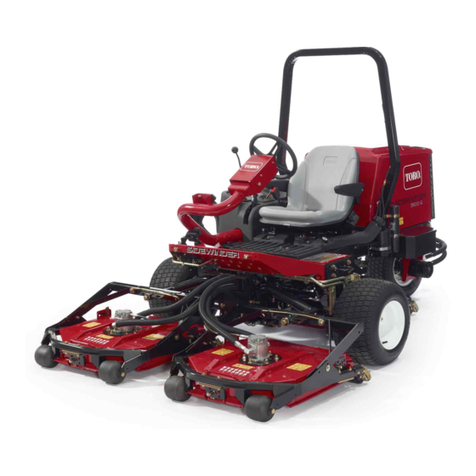 Toro Groundsmaster 3500-D Operator's manual