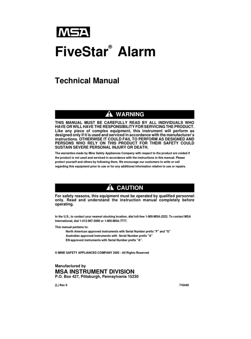 MSA FiveStar Technical manual