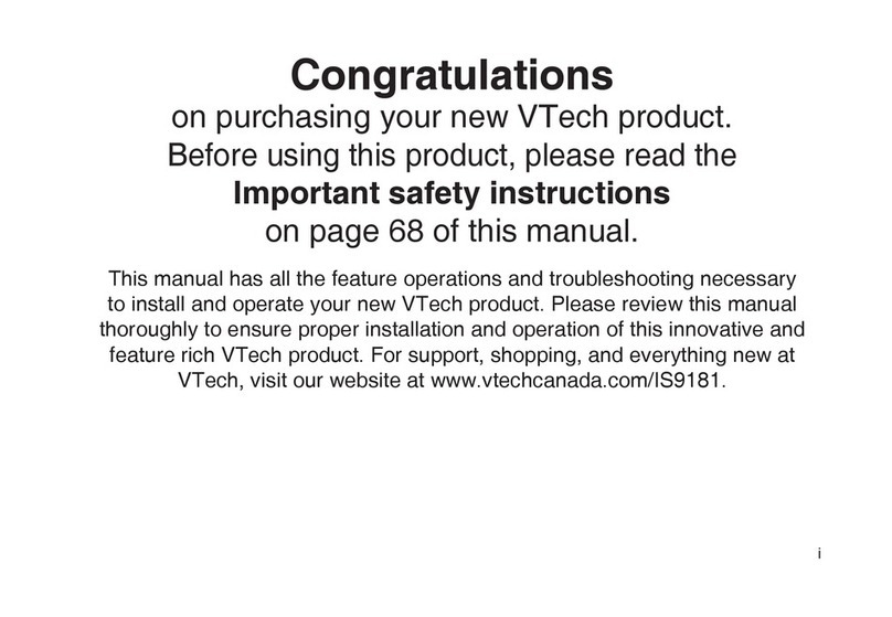 V-tech IS9181 - Network Audio Player user manual