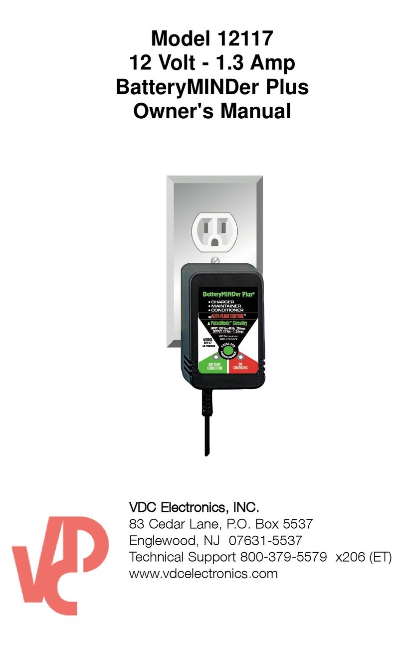 VDC Electronics 12117 owner's manual