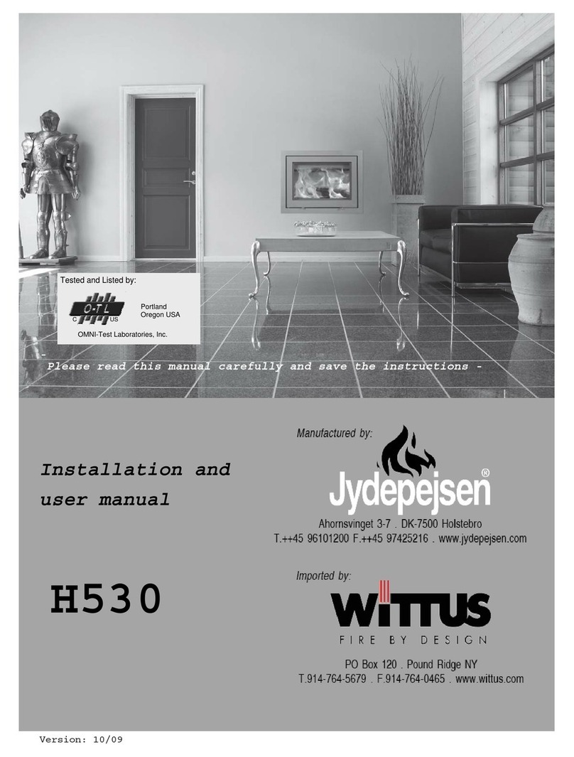 Jydepejsen Jydepejs H530 Installation and user manual