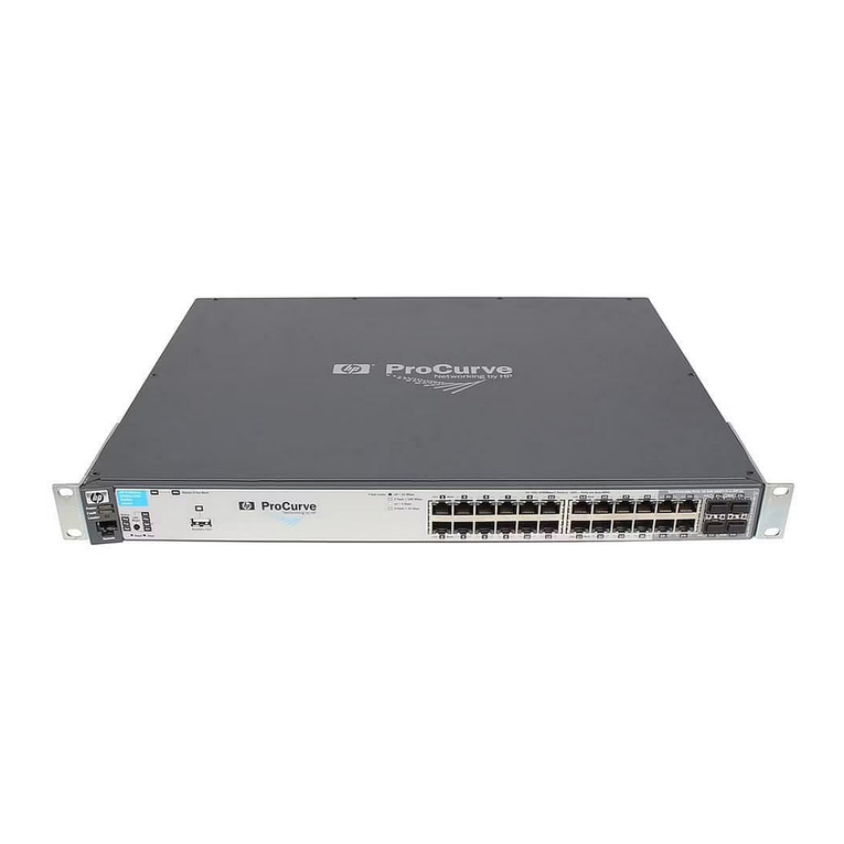 HP PROCURVE 2910AL User manual