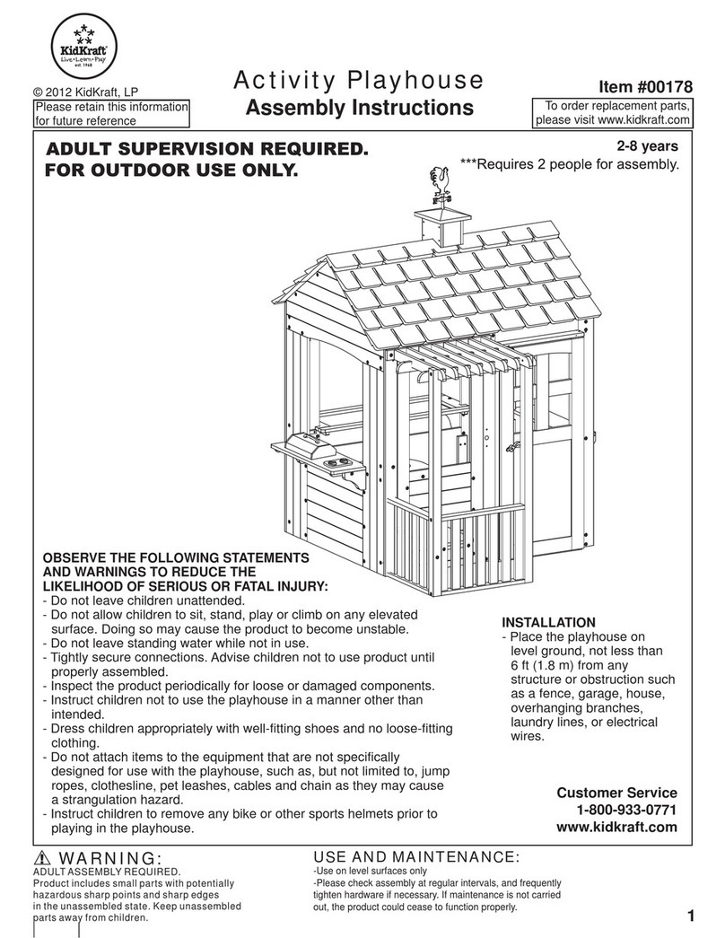 KidKraft 178 Assembly instructions