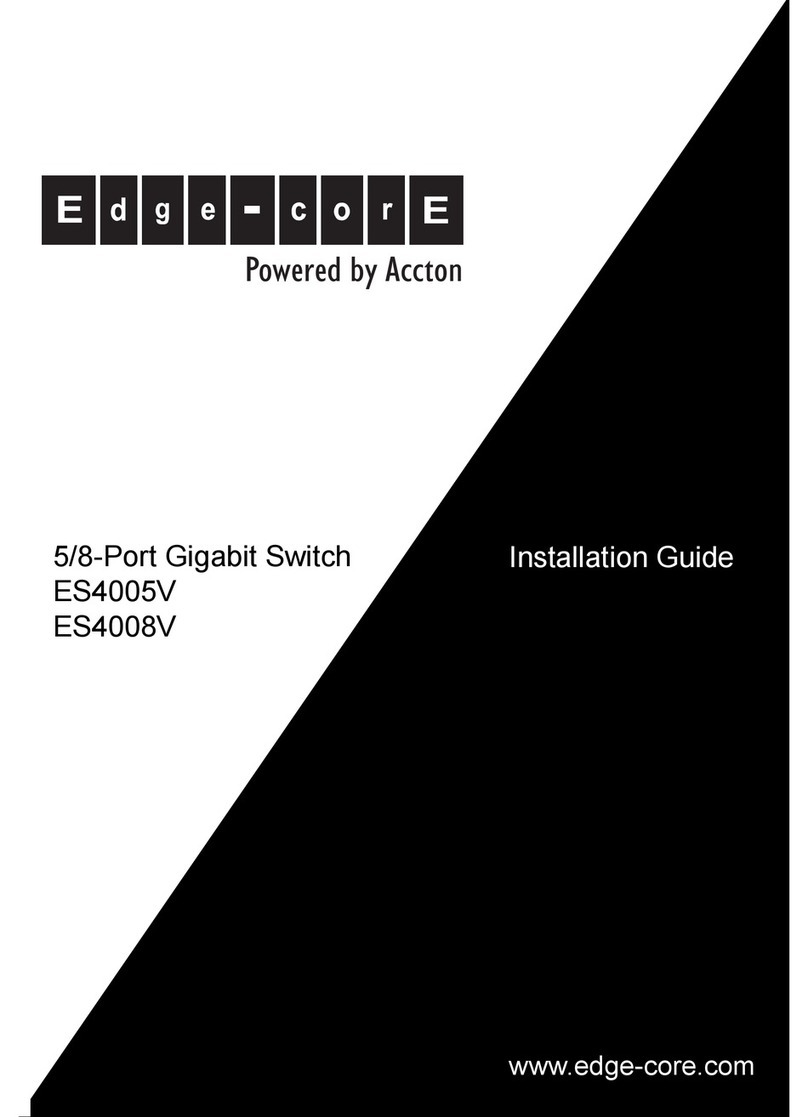 Edge-Core ES4005V installation guide
