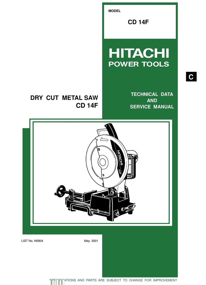 Hitachi CD 14F Manual Hitachi CD 14F Manual