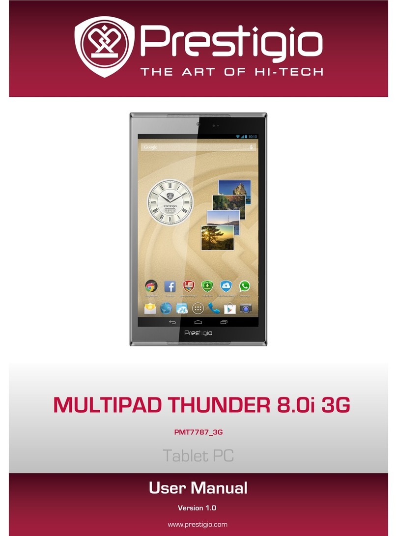 Prestigio Multipad Thunder 8.0i 3G user manual