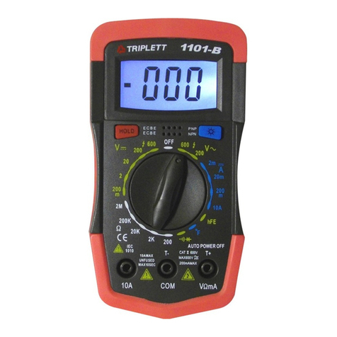 Triplett 1101-B User manual