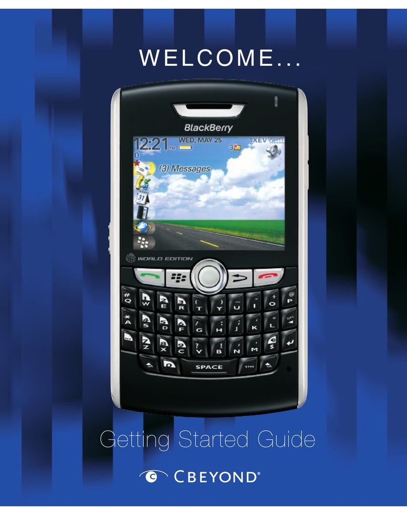 Blackbe;rry 8830 User manual