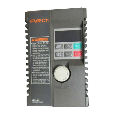 Fuji Electric FVR-C11S-7EN Series instruction manual