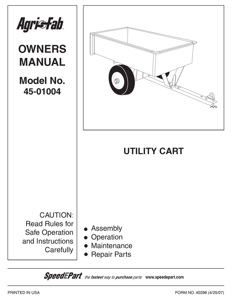 Agri-Fab 45-01004 owner's manual