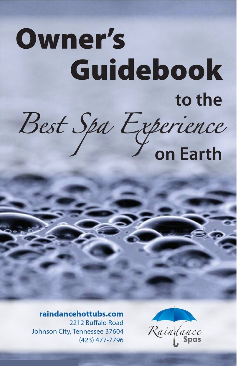 RainDance Spas user guide