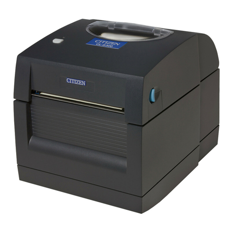 Citizen CL-S300 User manual Citizen CL-S300 User manual