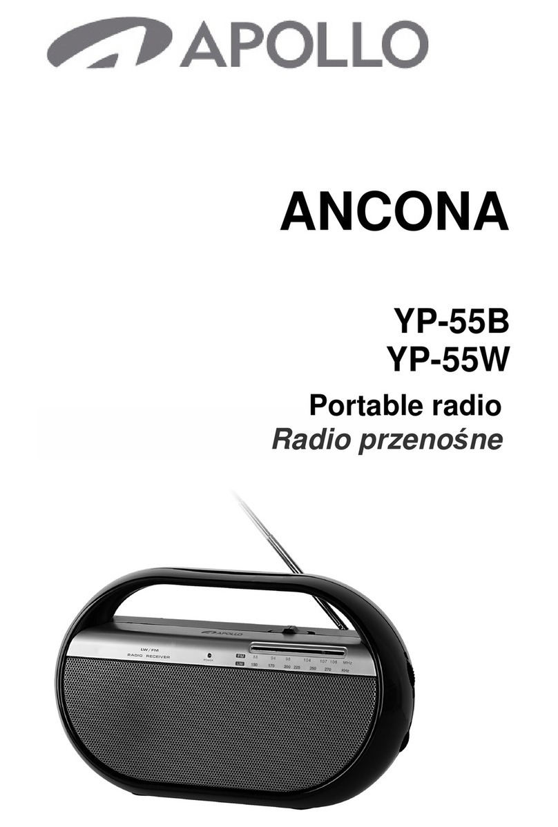 Apollo ANCONA YP-55B User manual