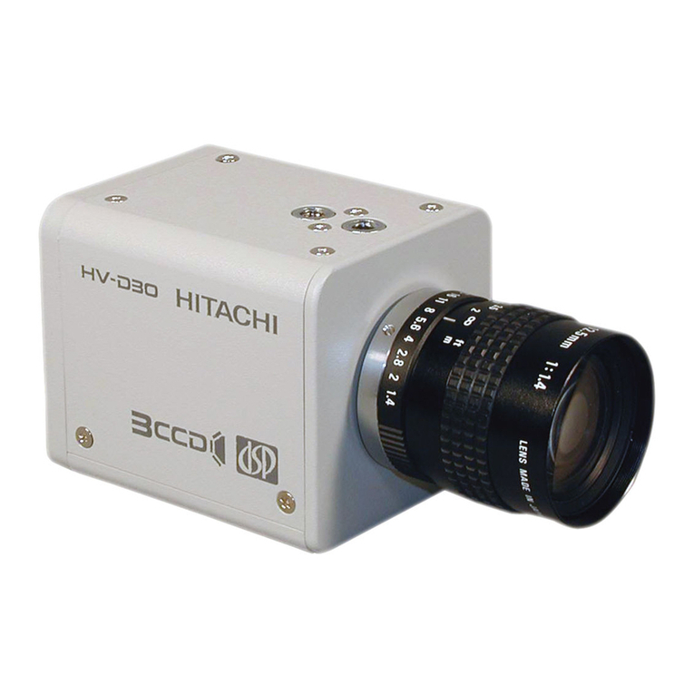 Hitachi HV-D30 Brochure & specs