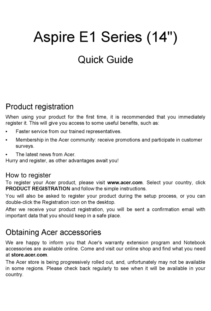 Acer Aspire E1-472G quick guide