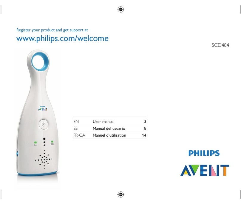 Philips AVENT SCD484 User manual