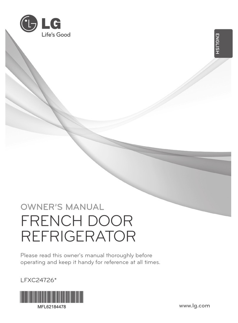 LG LFXC24726 Series User manual