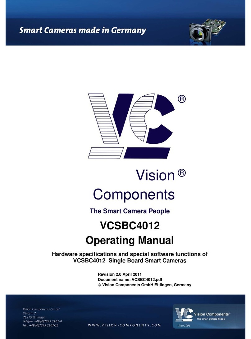 Vision Components VCSBC4012 User manual