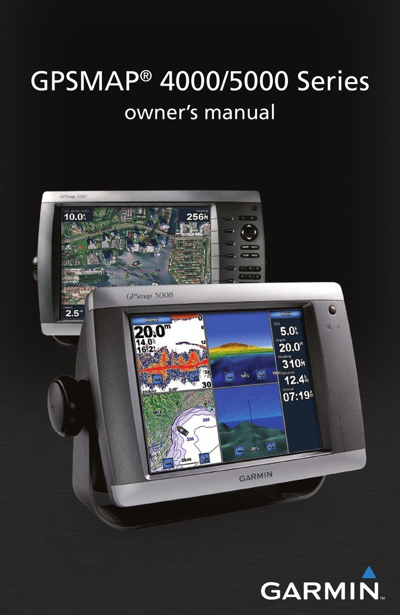 Garmin GPSMAP 4000 Series User manual