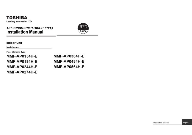 Toshiba MMF-AP0154H-E User manual