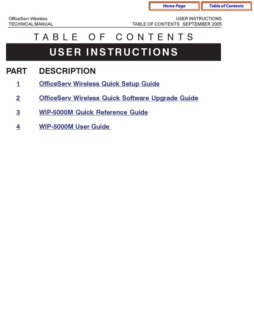Samsung WIP-500M User manual Samsung WIP-500M User manual