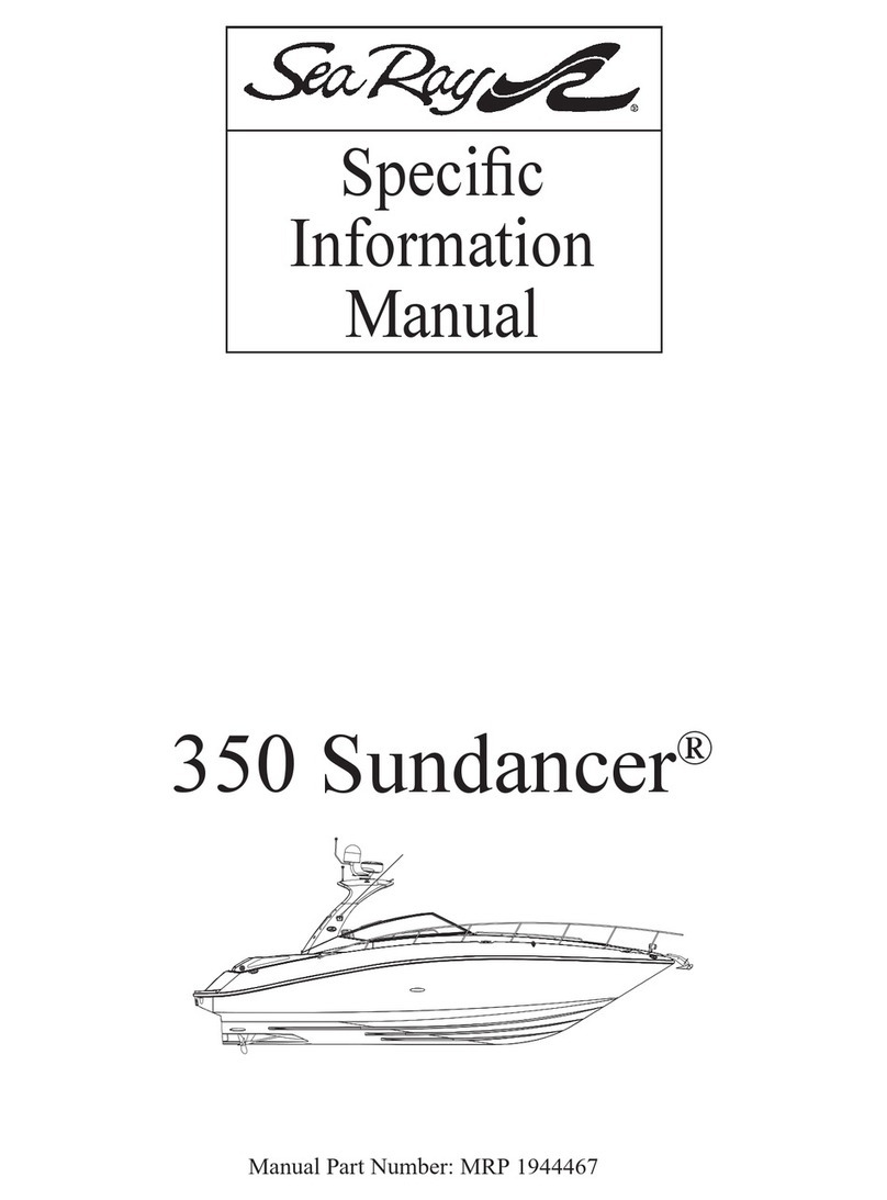 Sea Ray 350 Sundancer Quick setup guide Sea Ray 350 Sundancer Quick setup guide