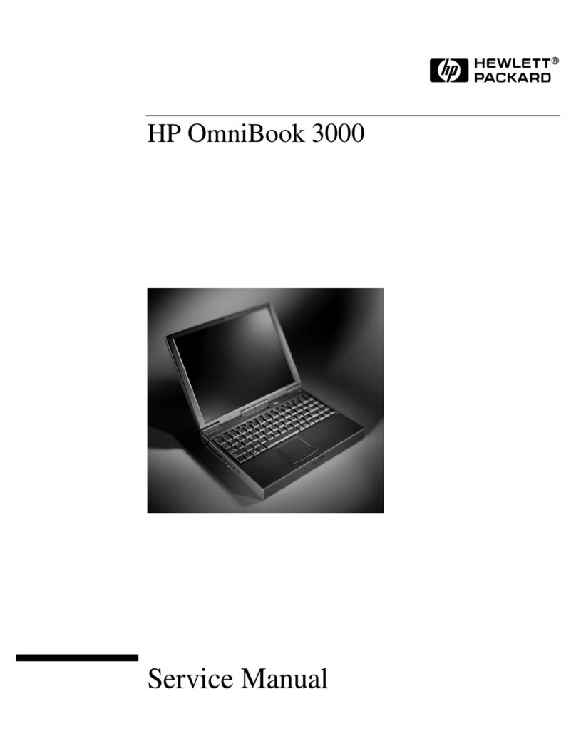 HP OMNIBOOK 3000 User manual