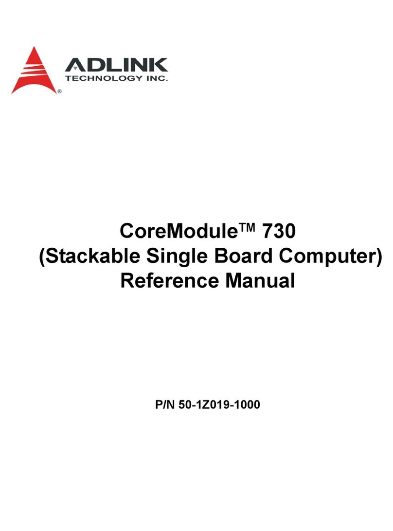 ADLINK Technology CoreModule 730 User manual