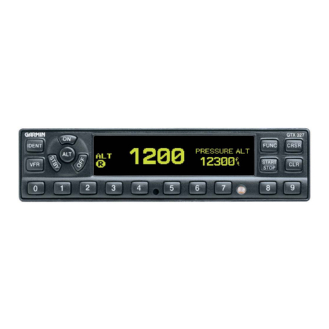 Garmin GTX 327 installation manual Garmin GTX 327 installation manual