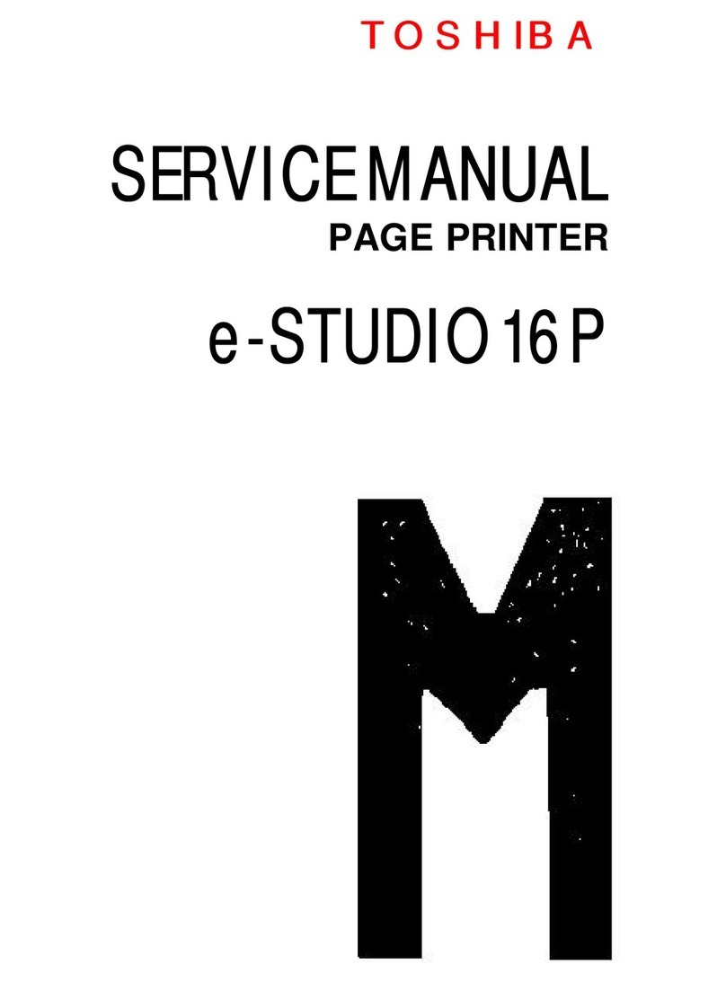 Toshiba e-STUDIO 16P User manual