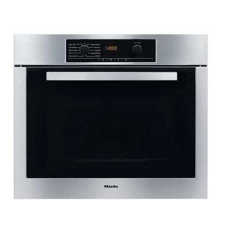 Miele H 5740 BP Operating and installation instructions