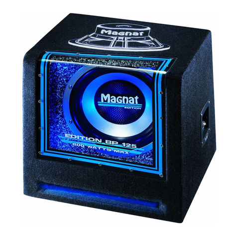 Magnat Audio EDITION BP 130 Planning guide