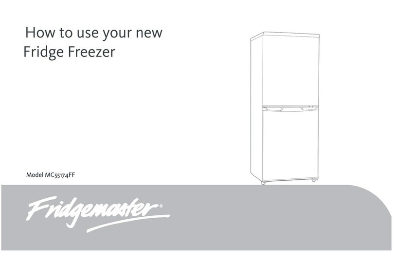 Fridgemaster MC55174FF User manual