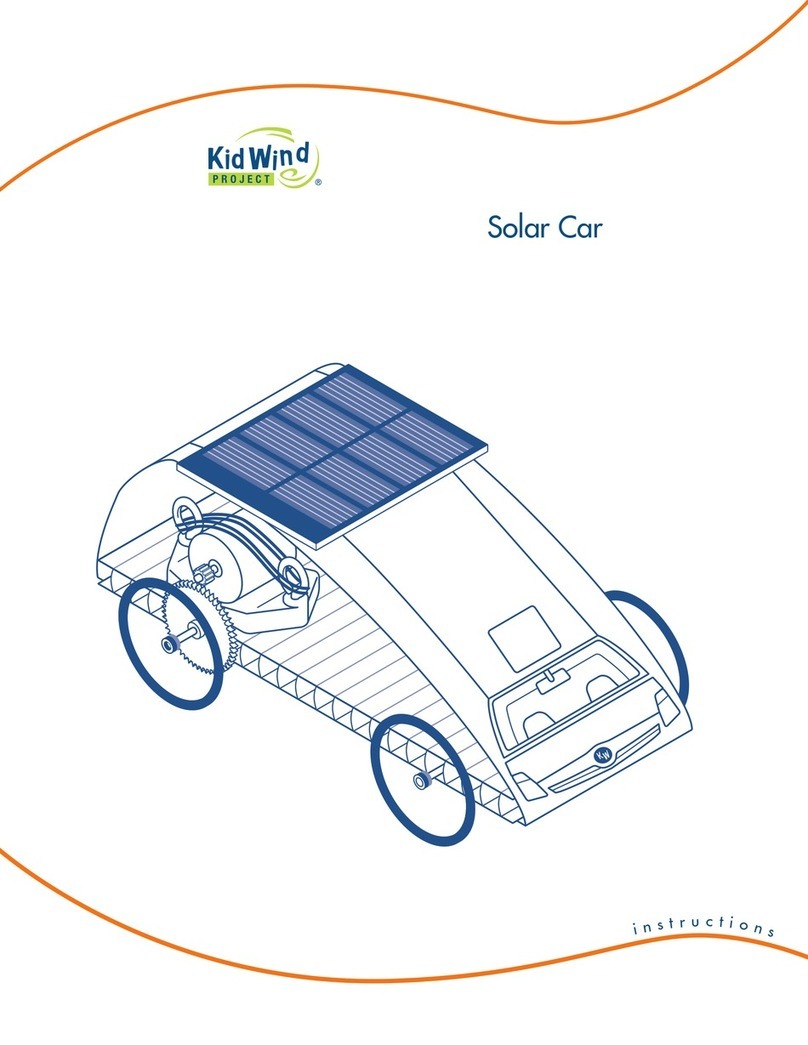 KidWind Project Solar Car instructions