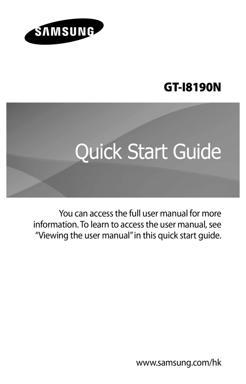 Samsung GT-I8190N quick start guide