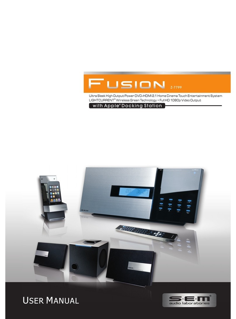 SEM Fusion Z-7799 user manual