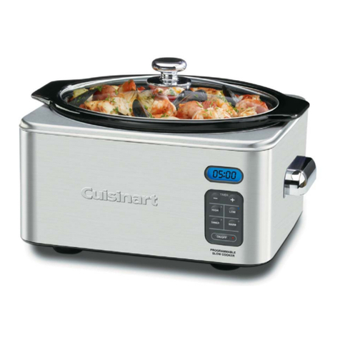 Cuisinart PSC-650C - Slow Cooker User manual
