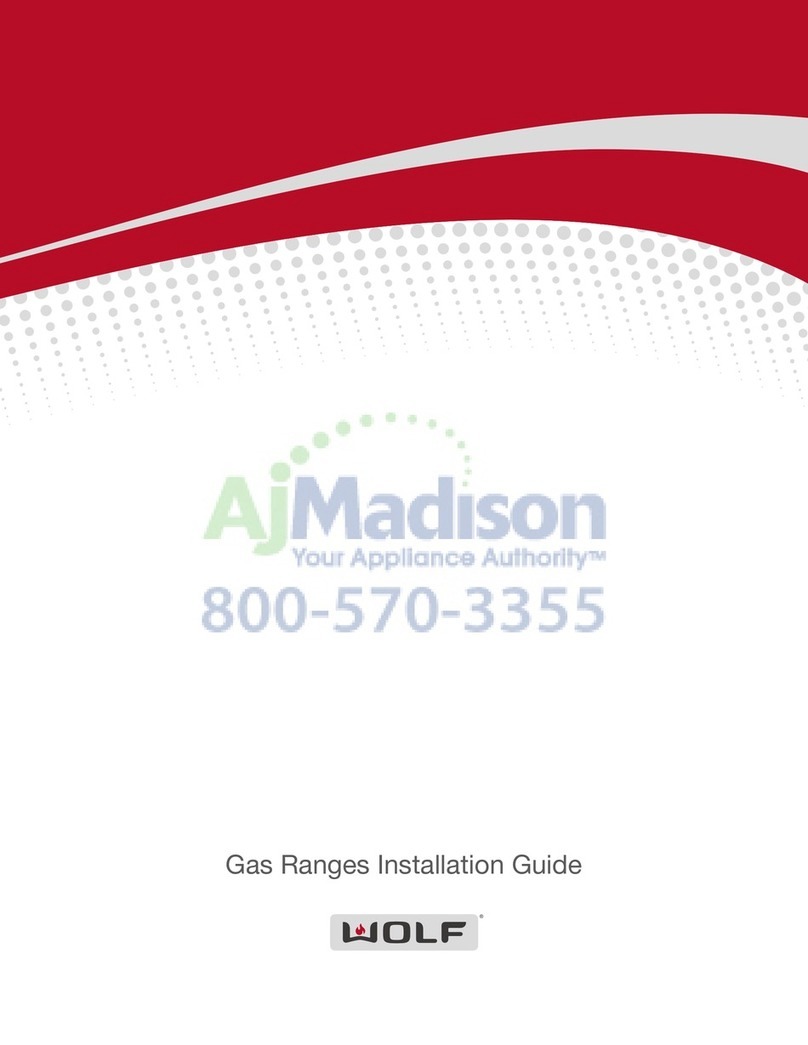 Wolf Ranges User manual