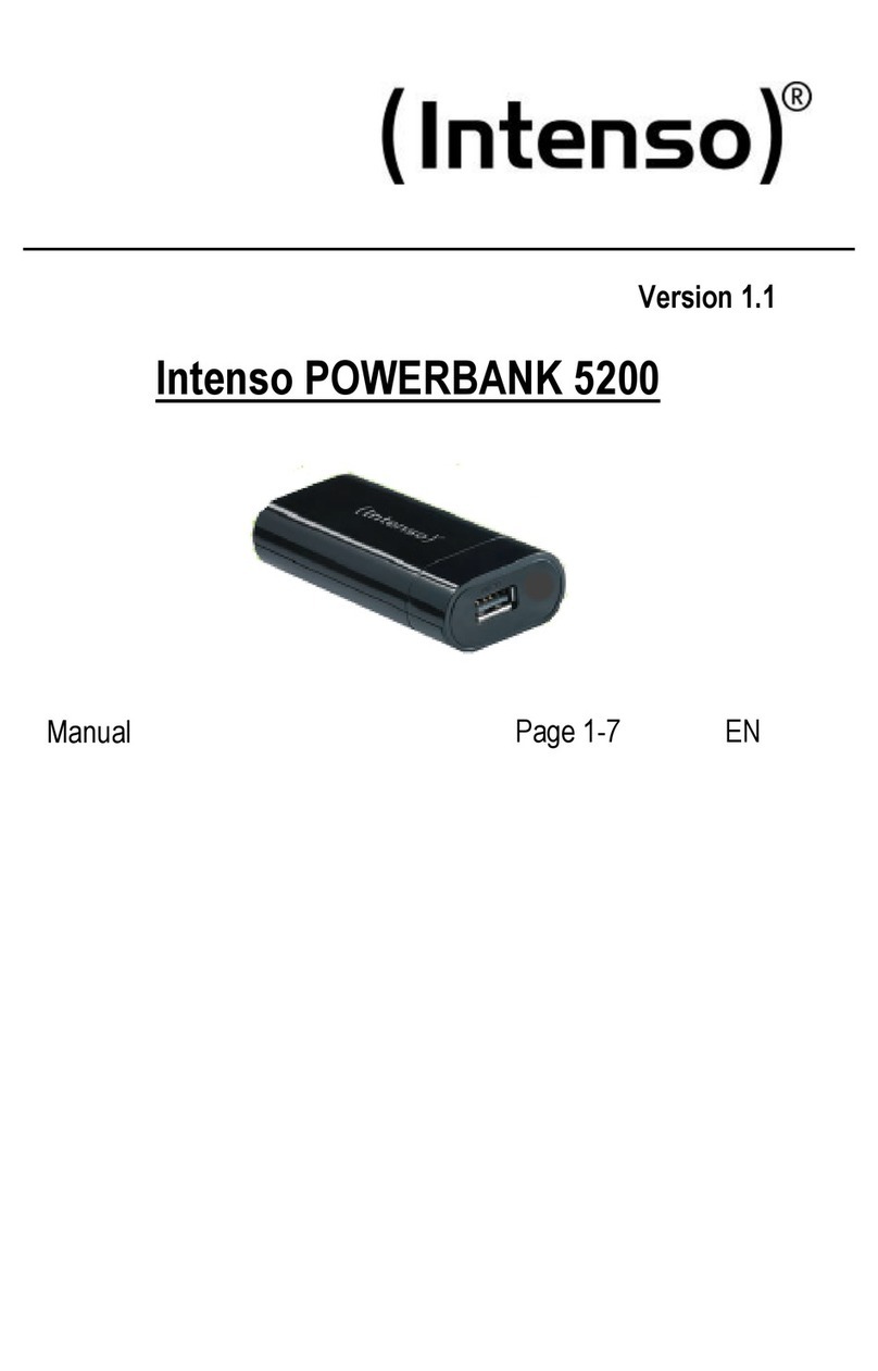 Intenso POWERBANK 5200 manual